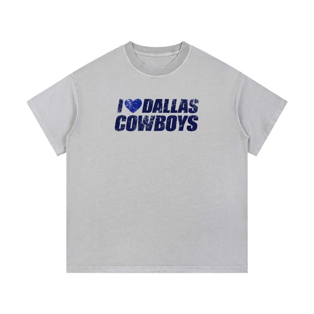 I <3 Dallas Cowboys Vintage Wash Cotton T-Shirt