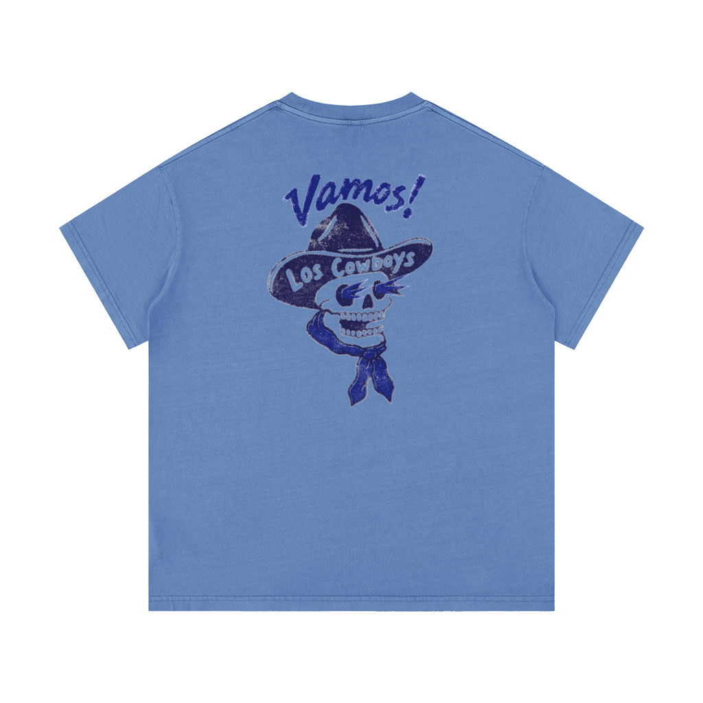 Vamos Cowboys Vintage Wash Cotton T-Shirt