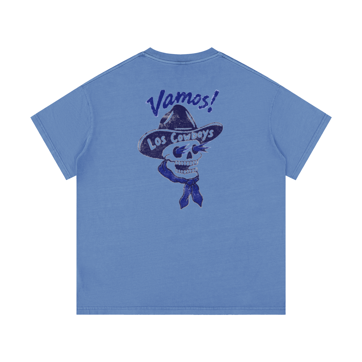 Vamos Cowboys Vintage Wash Cotton T-Shirt