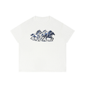 Wild Mustangs Men’s Sheer Lyocell Blend Boxy T-Shirt