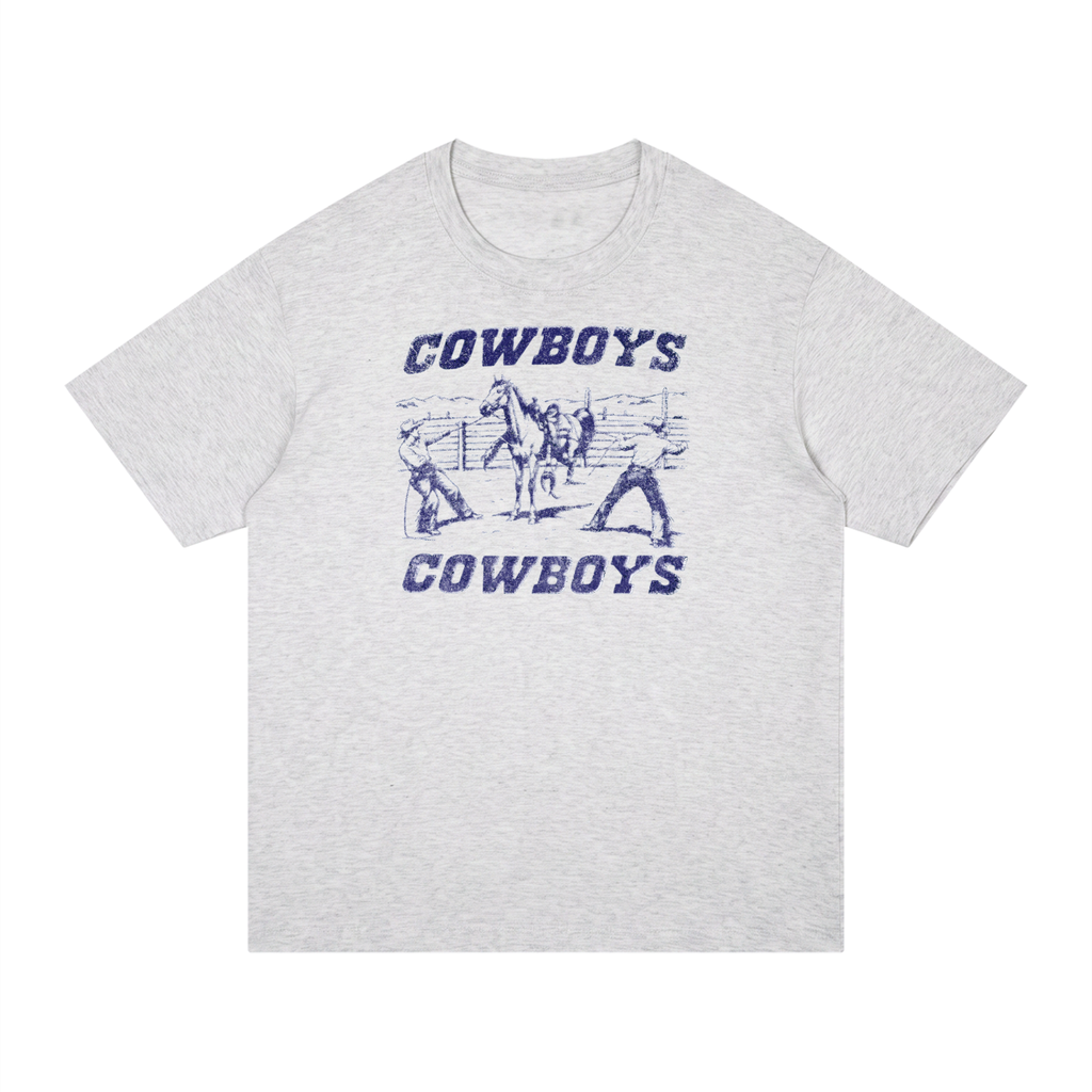 Bronco Bustin' Unisex Regular Fit Cotton T-Shirt