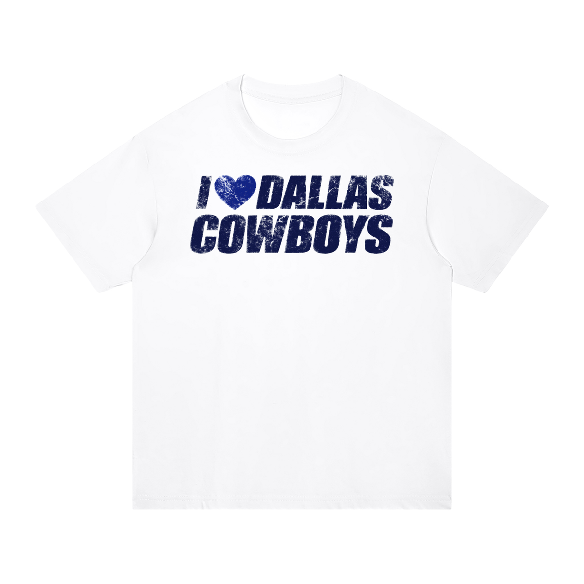 I <3 Dallas Cowboys Unisex Regular Fit Cotton T-Shirt