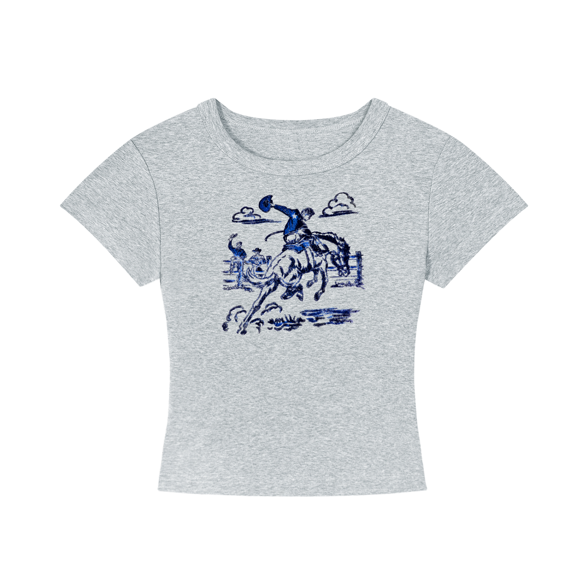 King of the Rodeo Women's Cropped T-Shirt