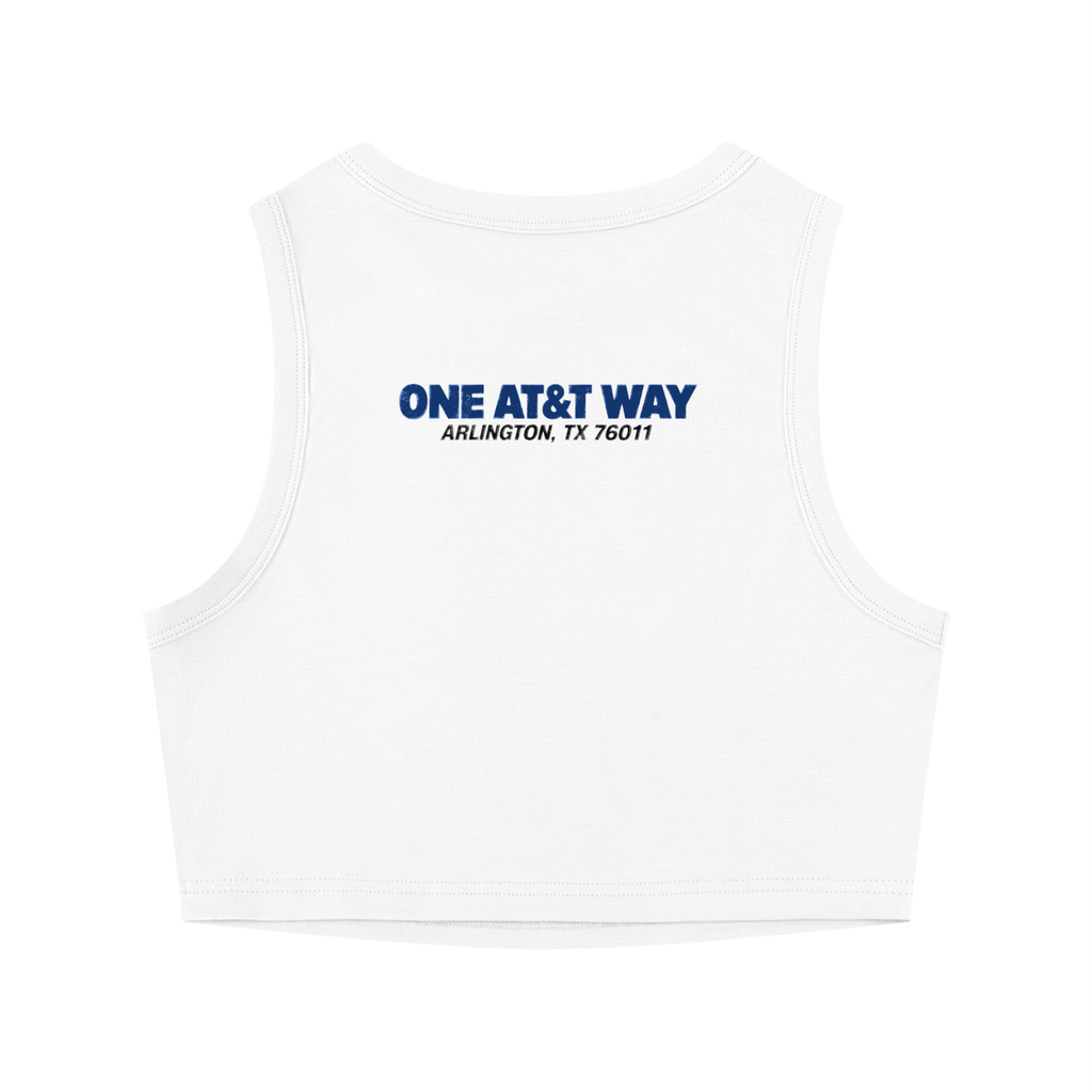 Jerry World Women's Tight Crewneck Crop Tank Top