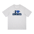 I <3 COWBOYS Unisex Regular Fit Cotton T-Shirt
