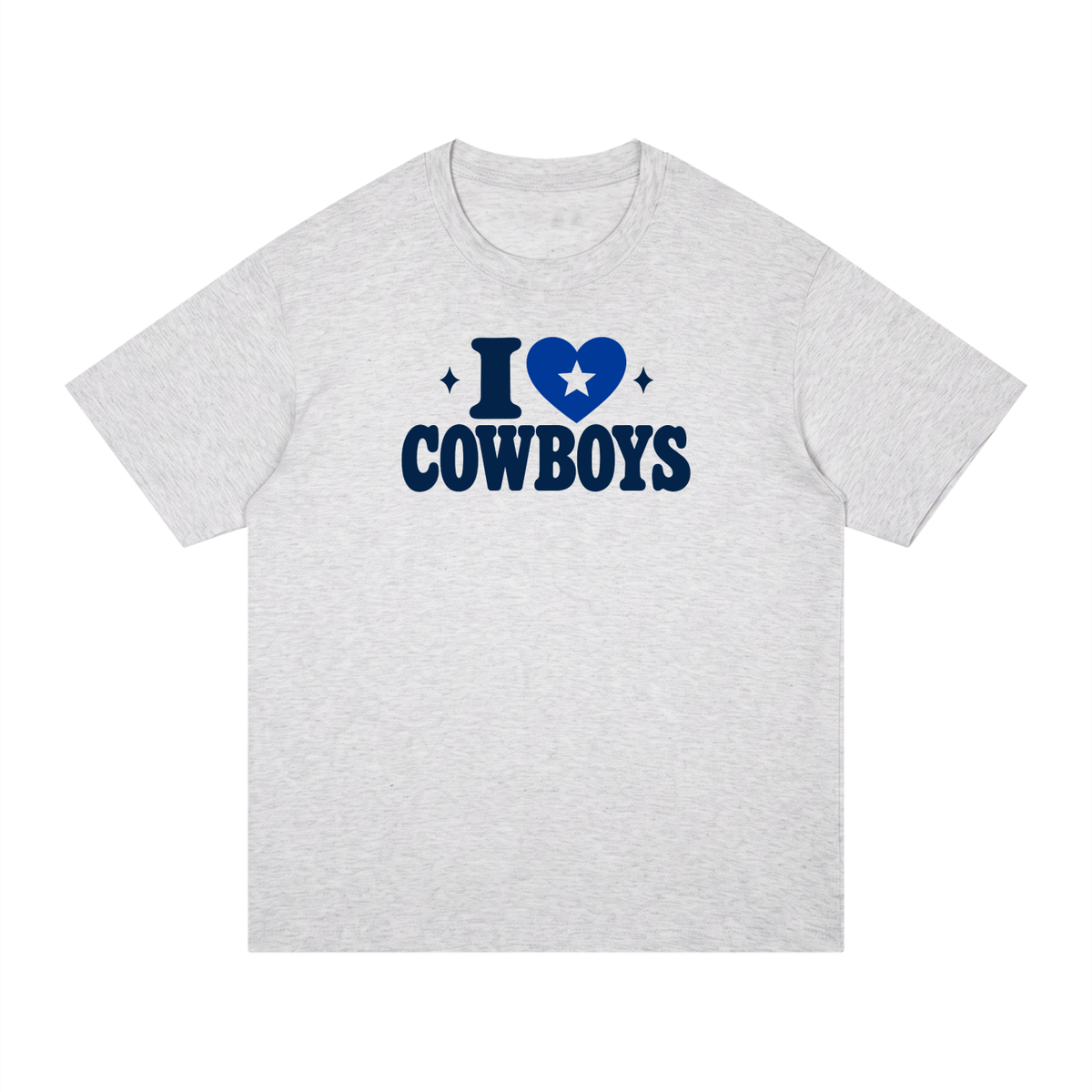 I <3 COWBOYS Unisex Regular Fit Cotton T-Shirt