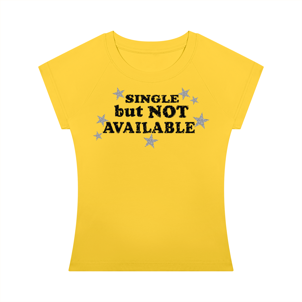 Single, Not Available Slim Raglan