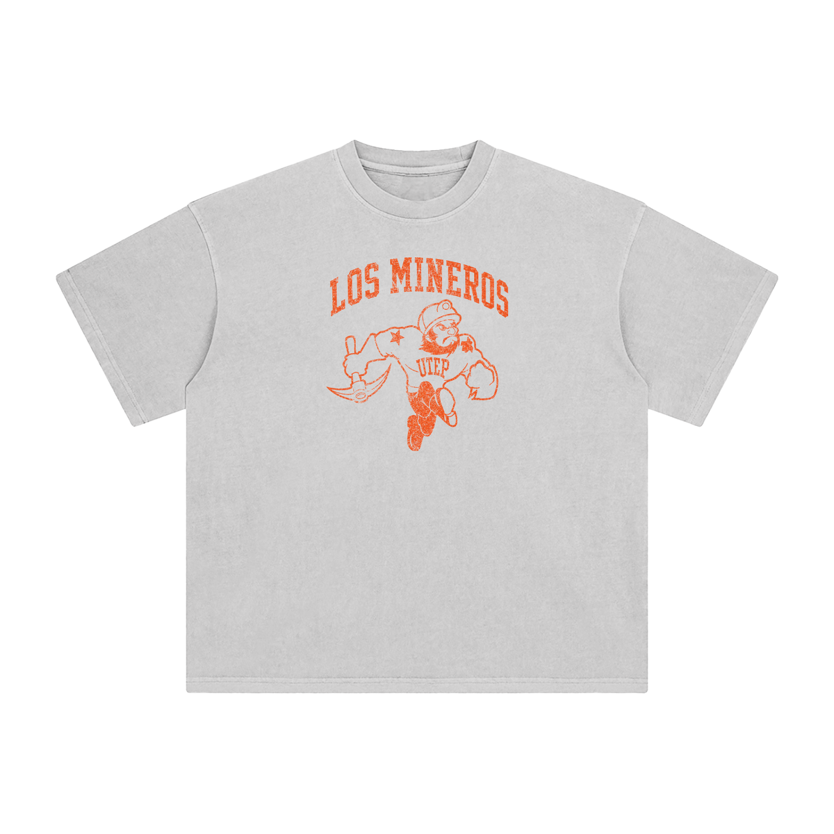 Los Mineros Enzyme-Wash Tee