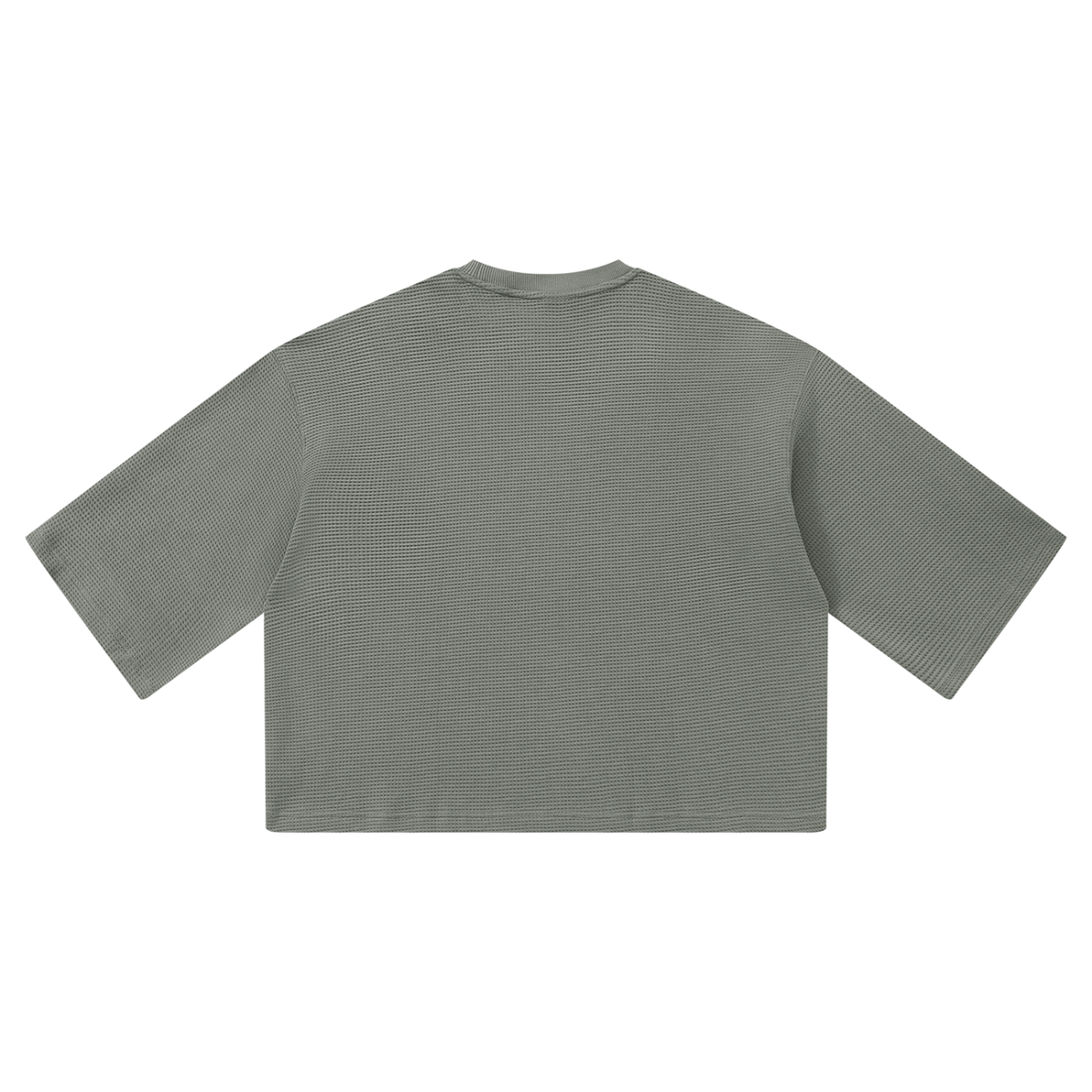 SGS Drop Shoulder Waffle Tee — product view 6
