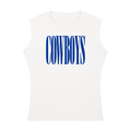 True Blue Women's Crewneck Tank Top