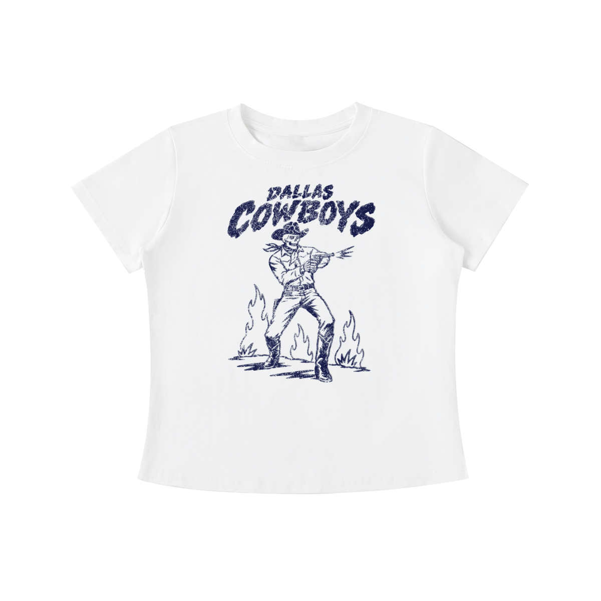 Welcome to the Big D Vintage Wash Slim Fit T-shirt