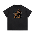 Black Cat Washed Tee