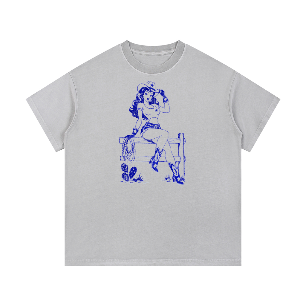 Howdy Babe Vintage Wash Cotton T-Shirt