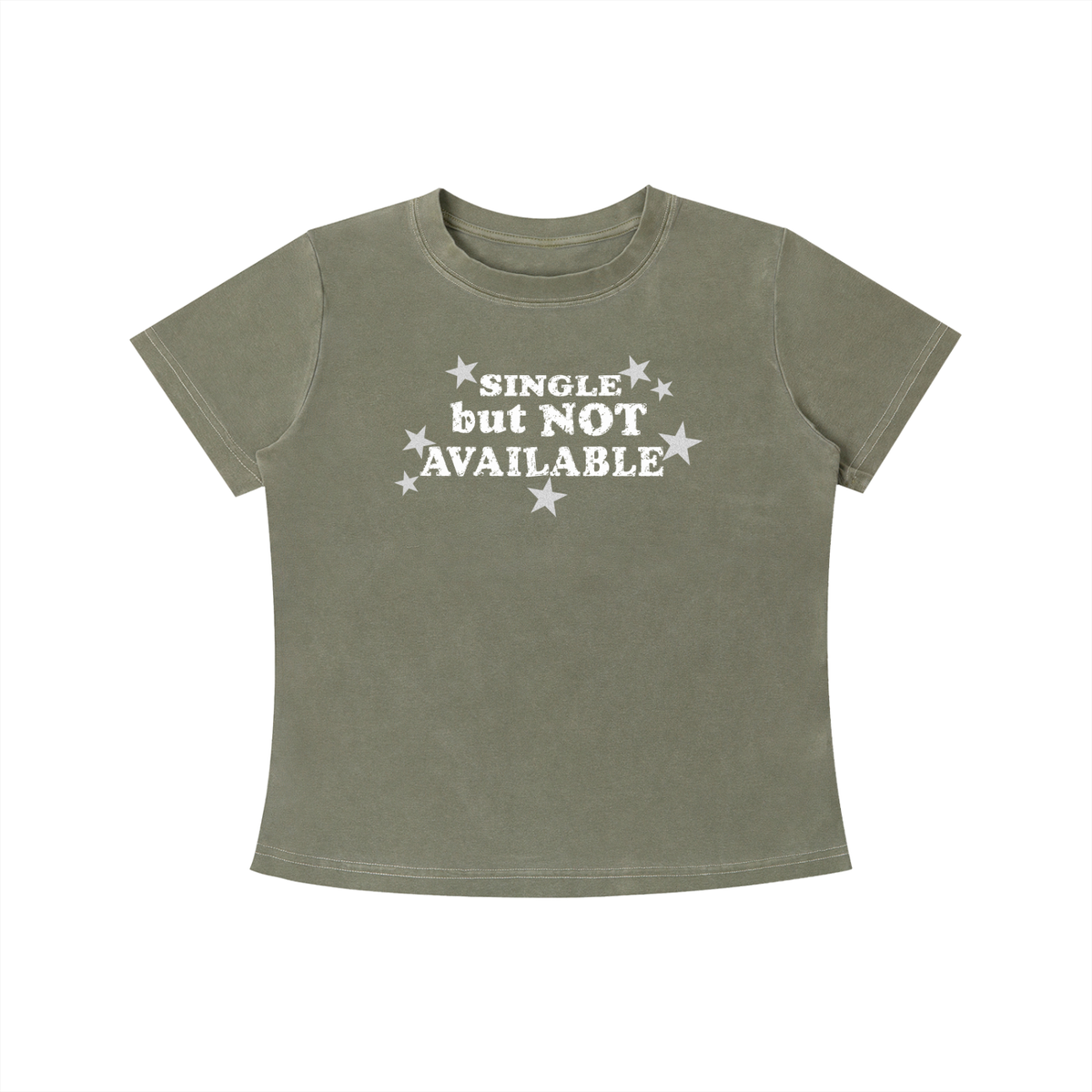 Single, Not Available Vintage Dark Slim Tee