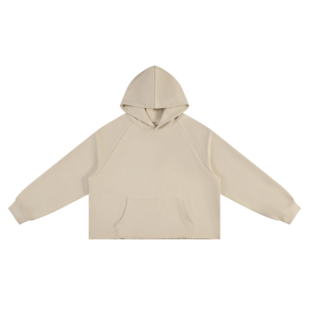 SGS Raw Edge Boxy Hoodie — product view 5