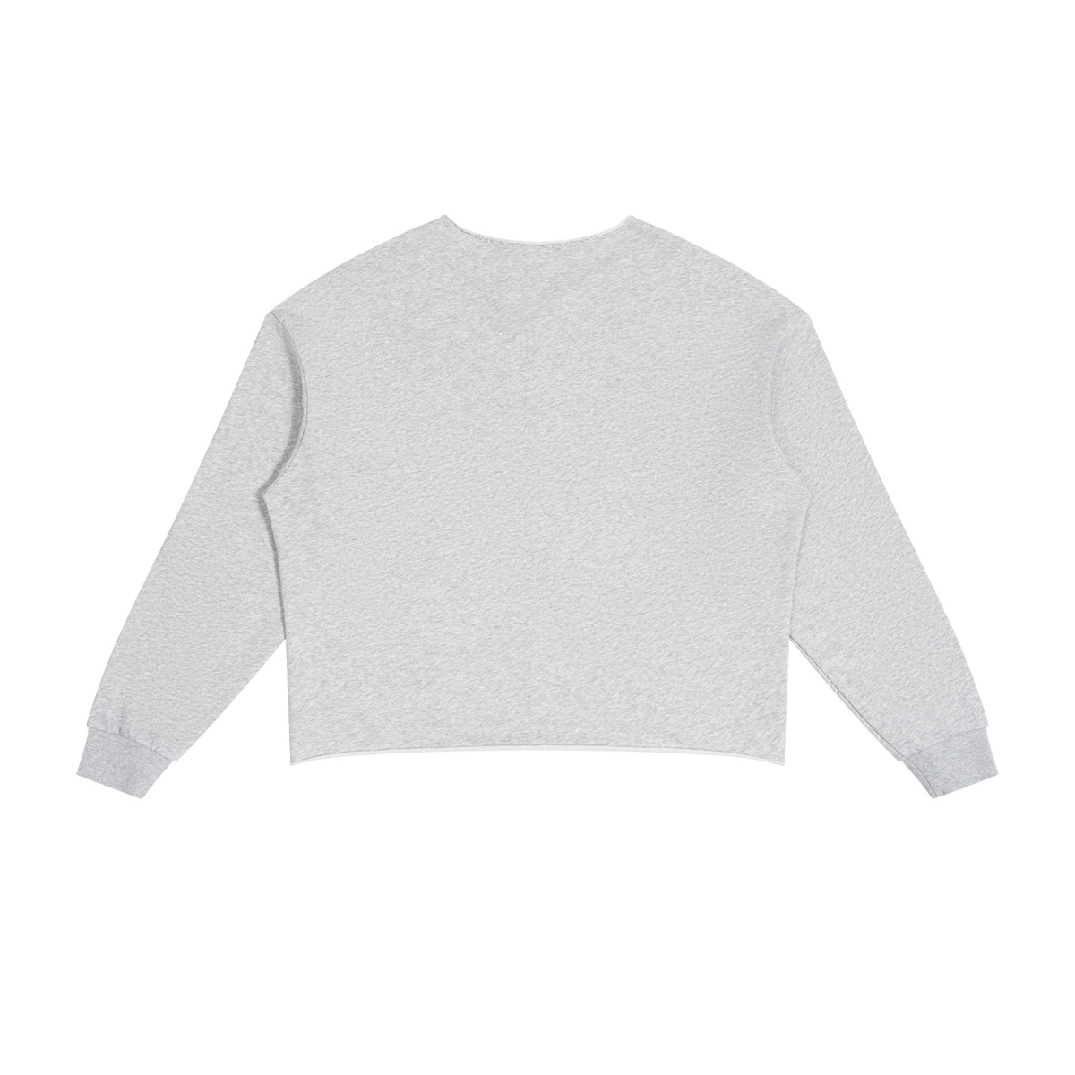 SGS Paneled Raw Edge Sweatshirt — product view 4