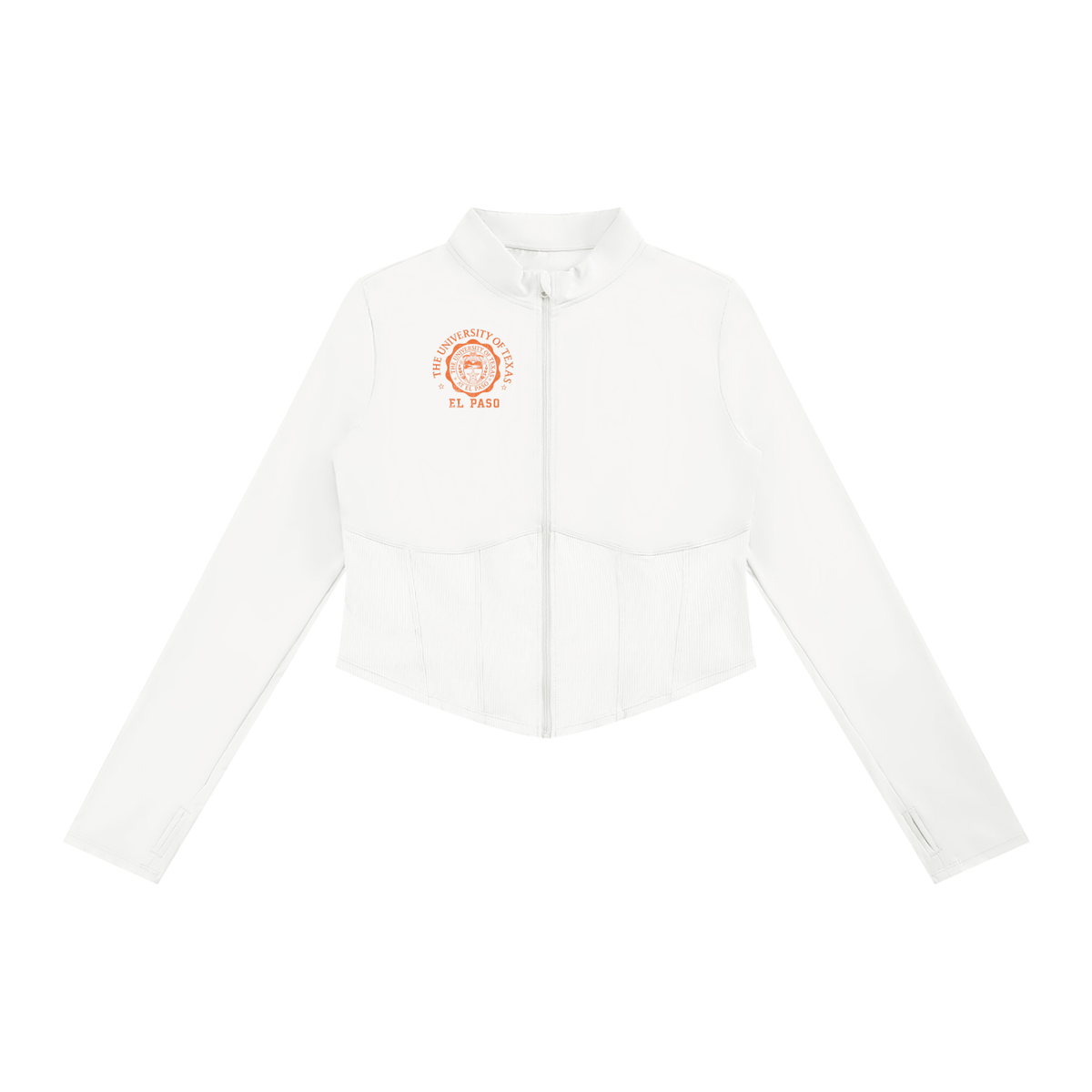UTEP Vintage Medallion Slim Fit Full-Zip Yoga Jacket