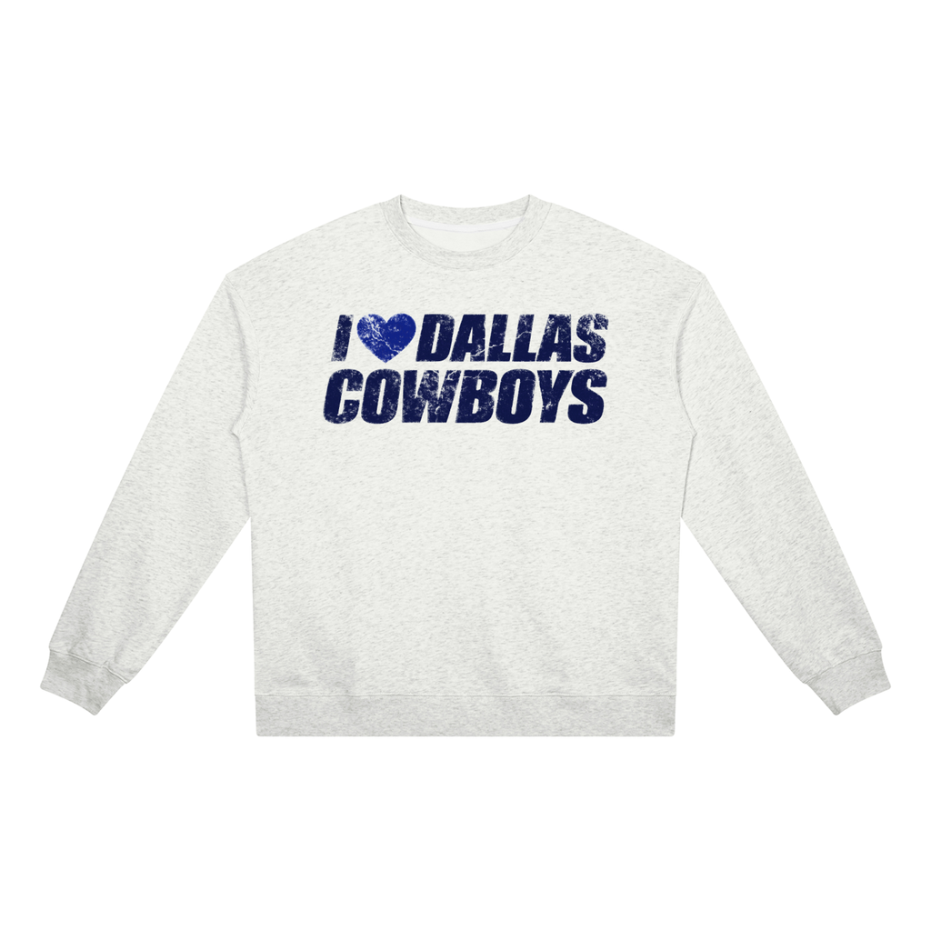 I <3 Dallas Cowboys Unisex Heavyweight Crewneck Sweatshirt