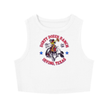 Dirty Dozen Ranch Est 75 Women's Tight Crewneck Crop Tank Top