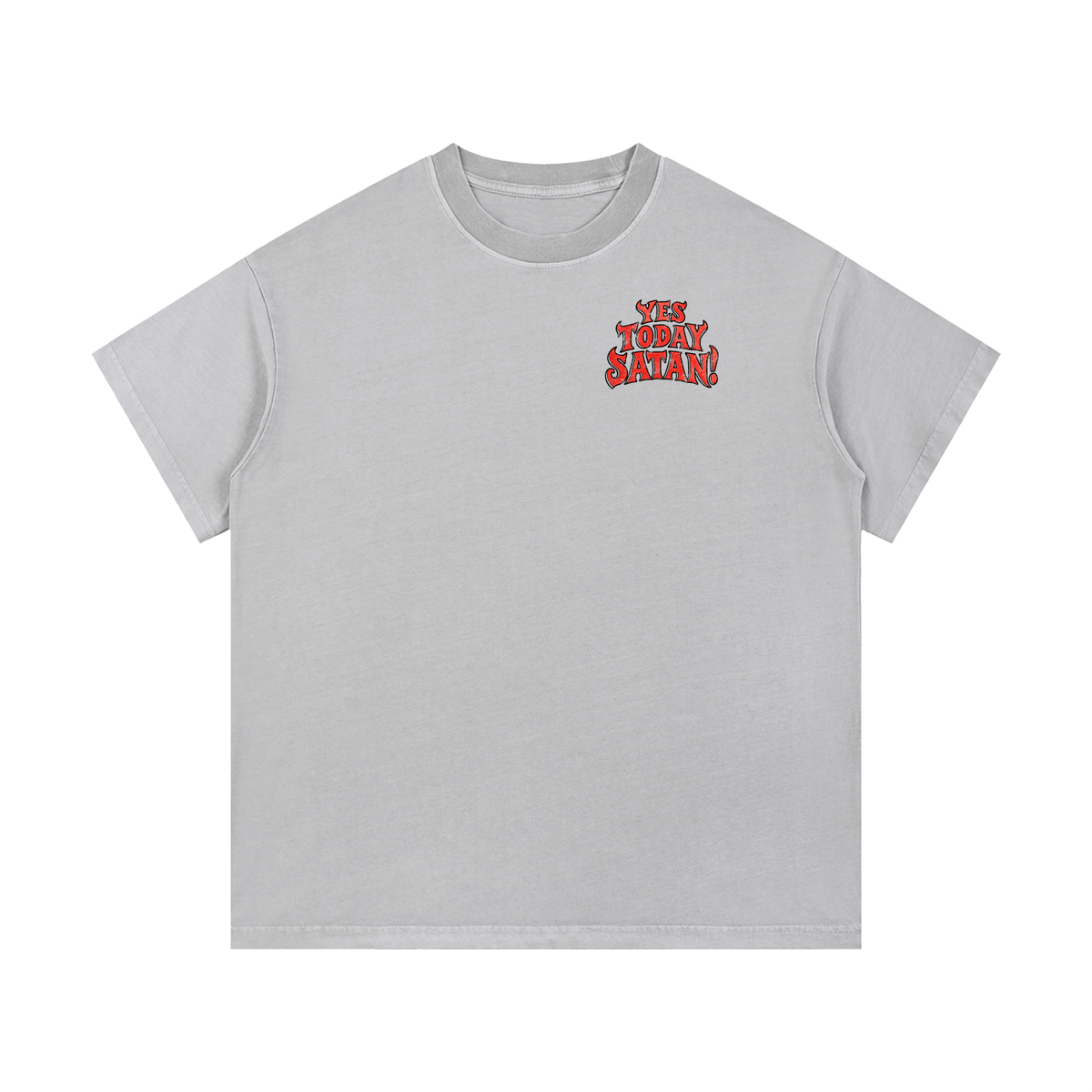Yes Today Satan! Washed Tee