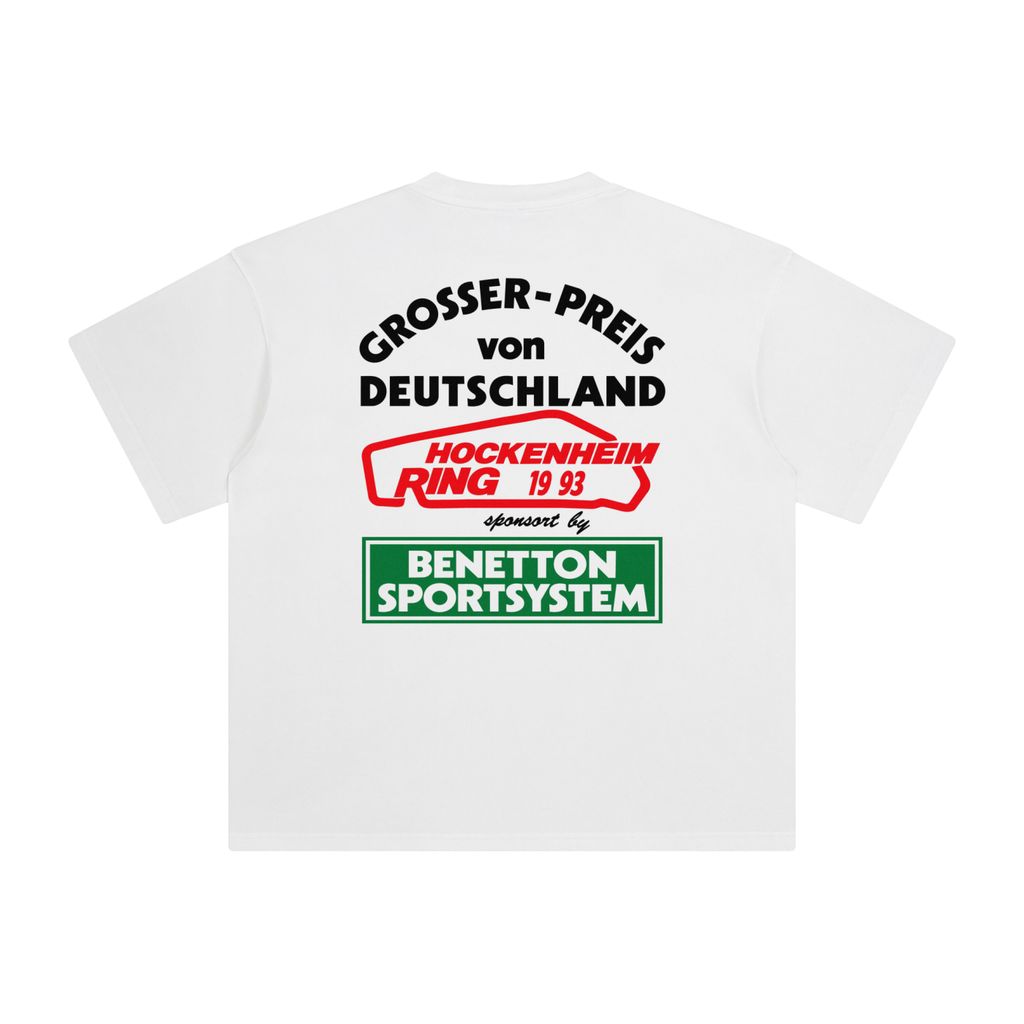 Schumacher Hockenheim Replica — Enzyme-Washed Tee