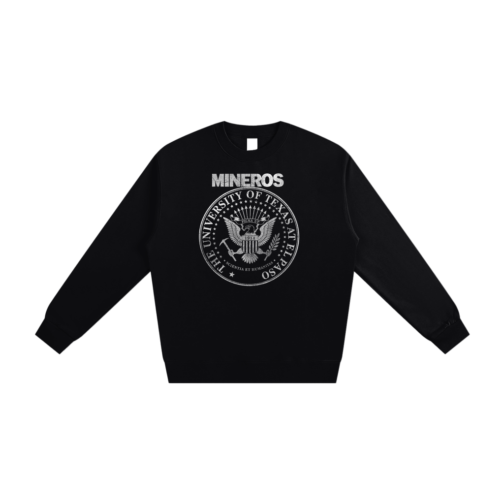 Mineros Collegiate Seal Oversized Crewneck
