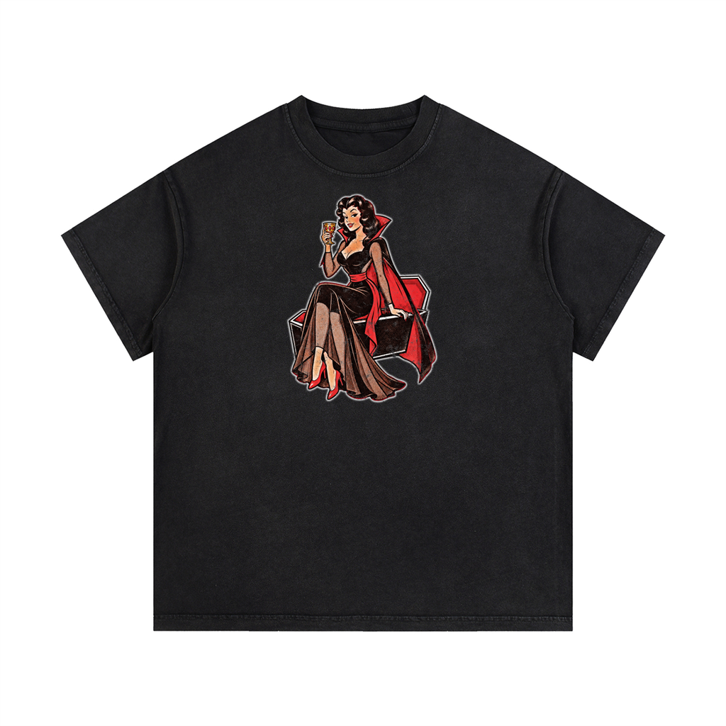 Vamp Babe Washed Tee