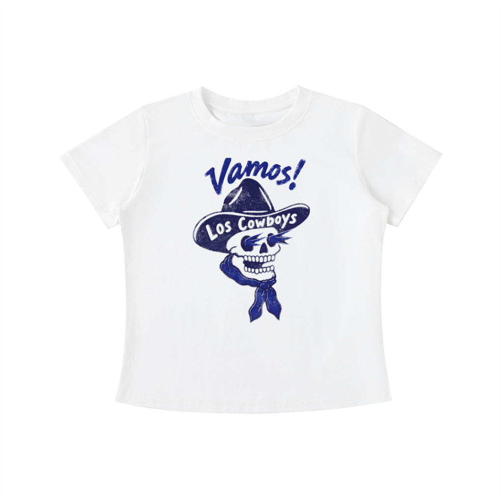 Vamos Cowboys Vintage Wash Slim Fit T-shirt