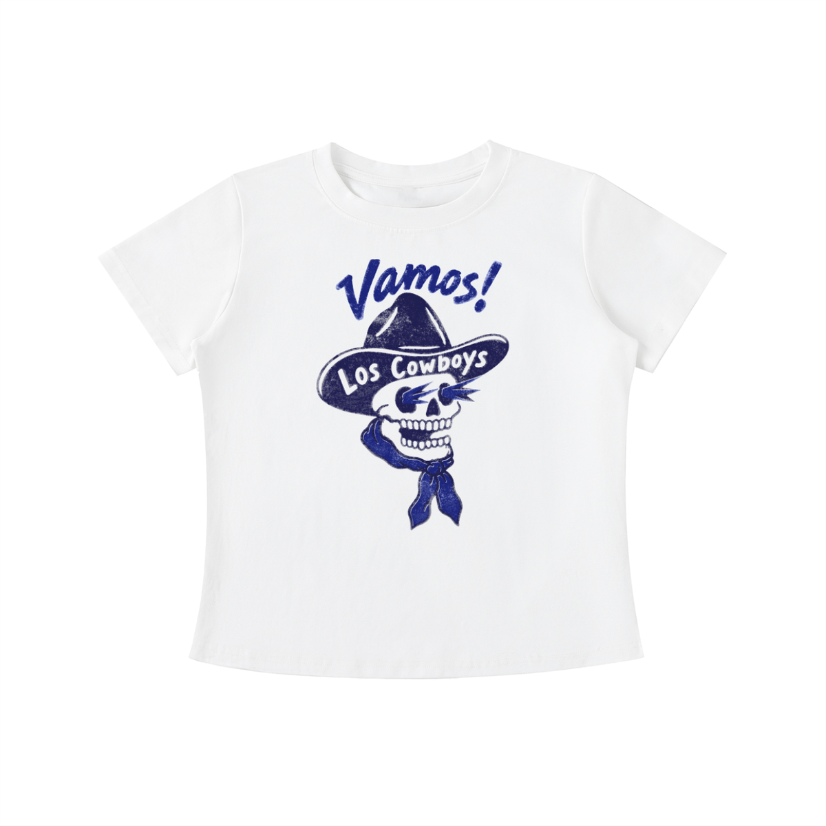 Vamos Cowboys Vintage Wash Slim Fit T-shirt