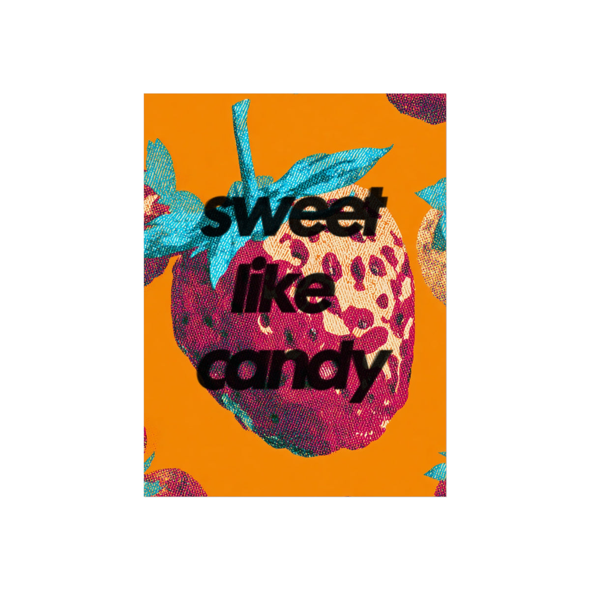 Sweet Like Candy Matte Wall Art