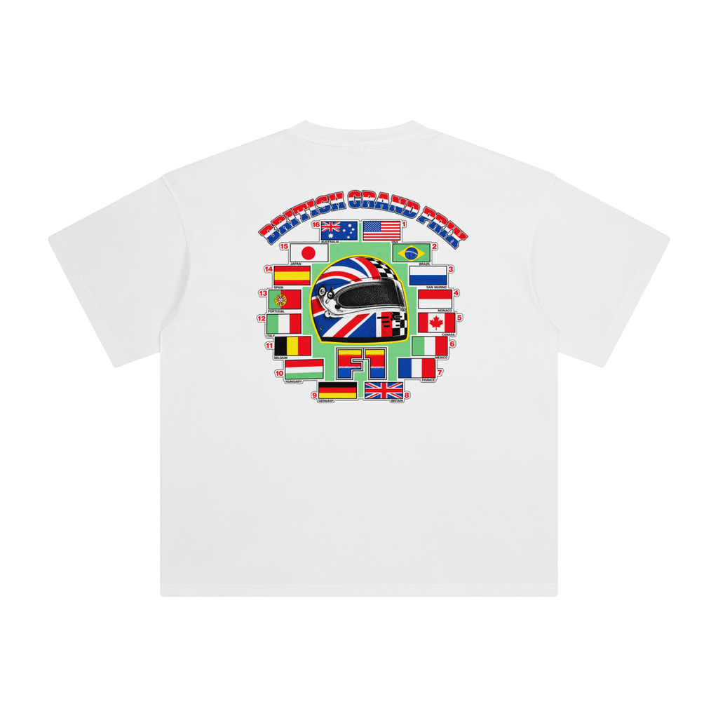 British Grand Prix 1991 Replica — Enzyme-Washed Tee