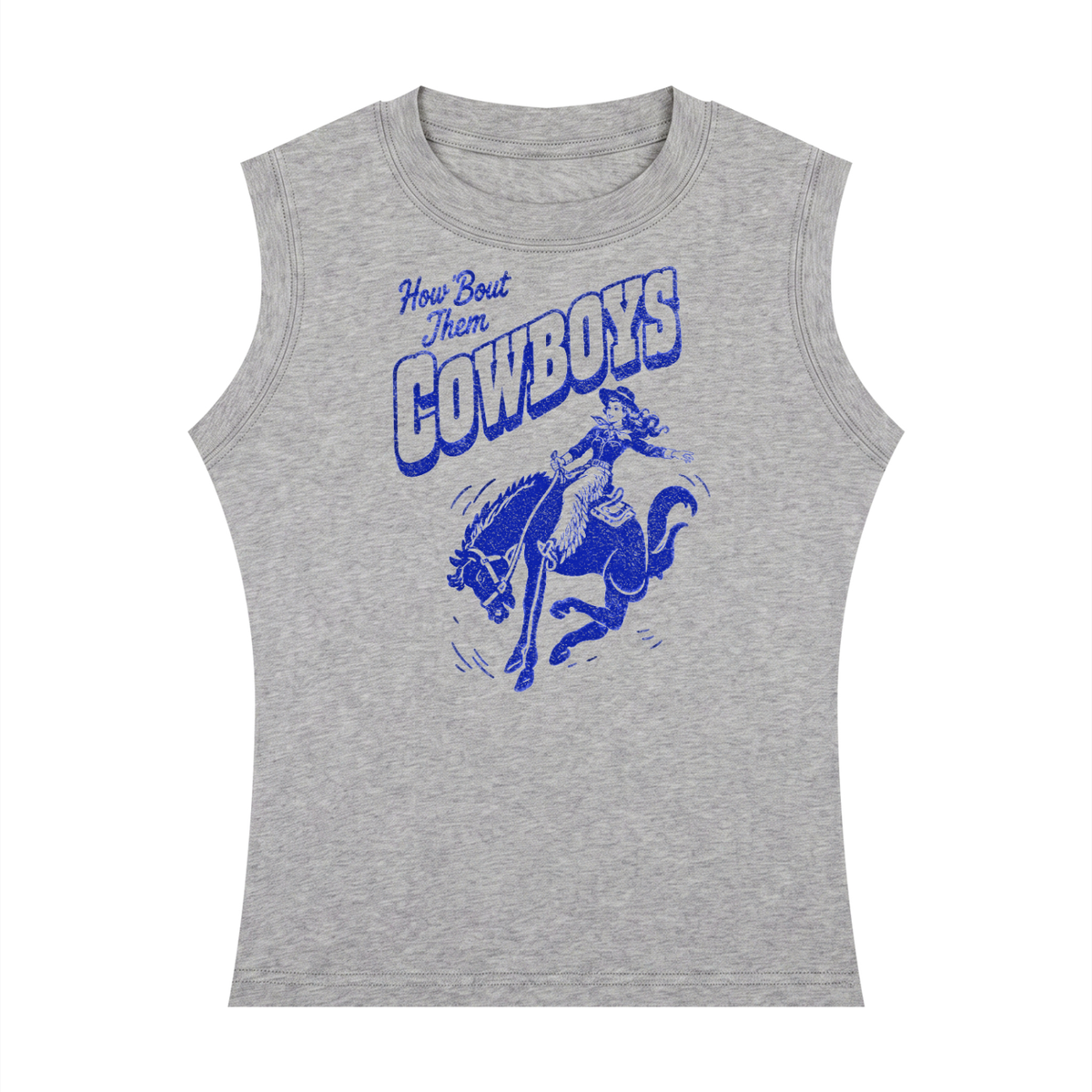 Howdy Babe Women's Crewneck Tank Top