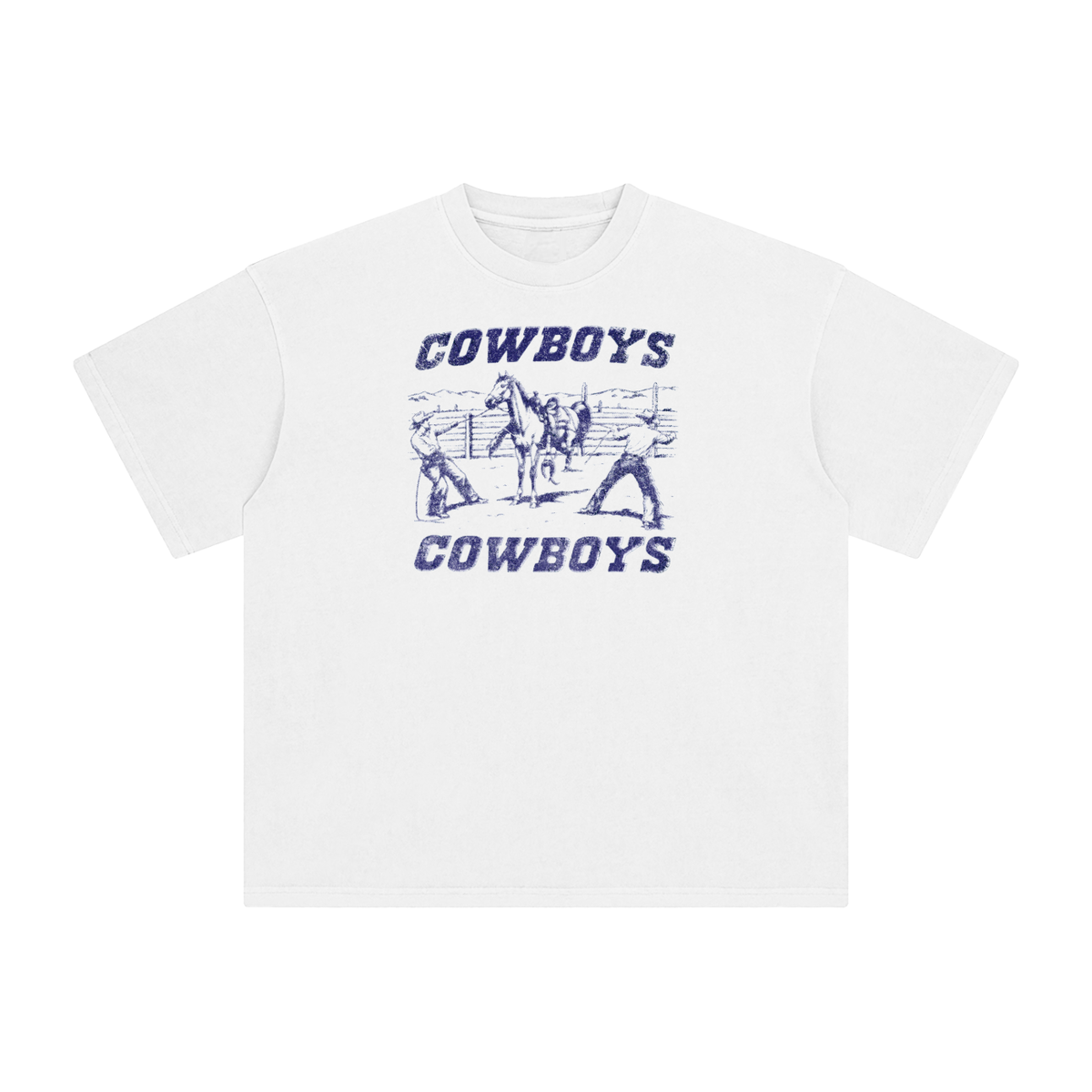 Bronco Bustin' Enzyme Washed T-Shirt
