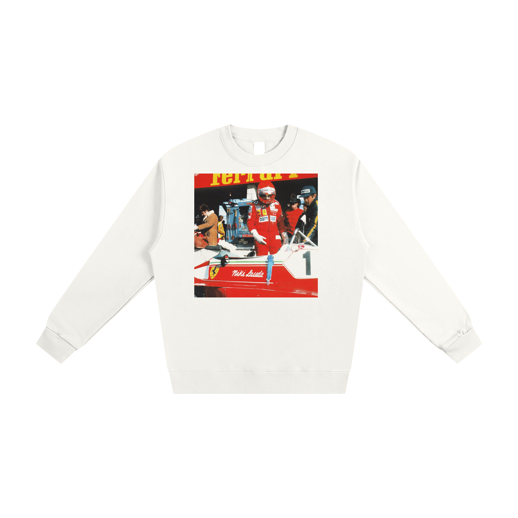 Niki Lauda — Ferrari — Heavyweight Crewneck Sweatshirt