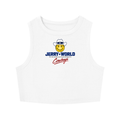 Jerry World Women's Tight Crewneck Crop Tank Top