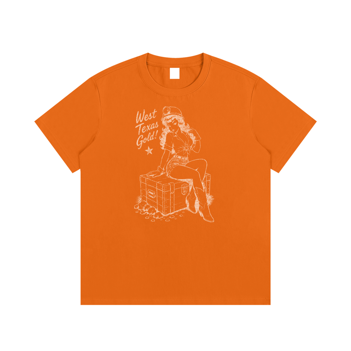 West Texas Gold Miner Pin-Up Tee