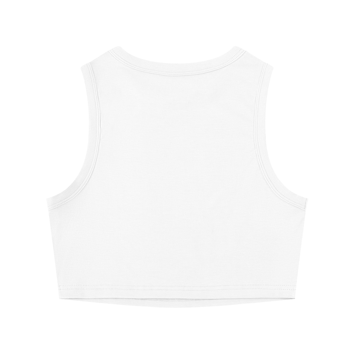 Cowboys make better lovers Women's Tight Crewneck Crop Tank Top