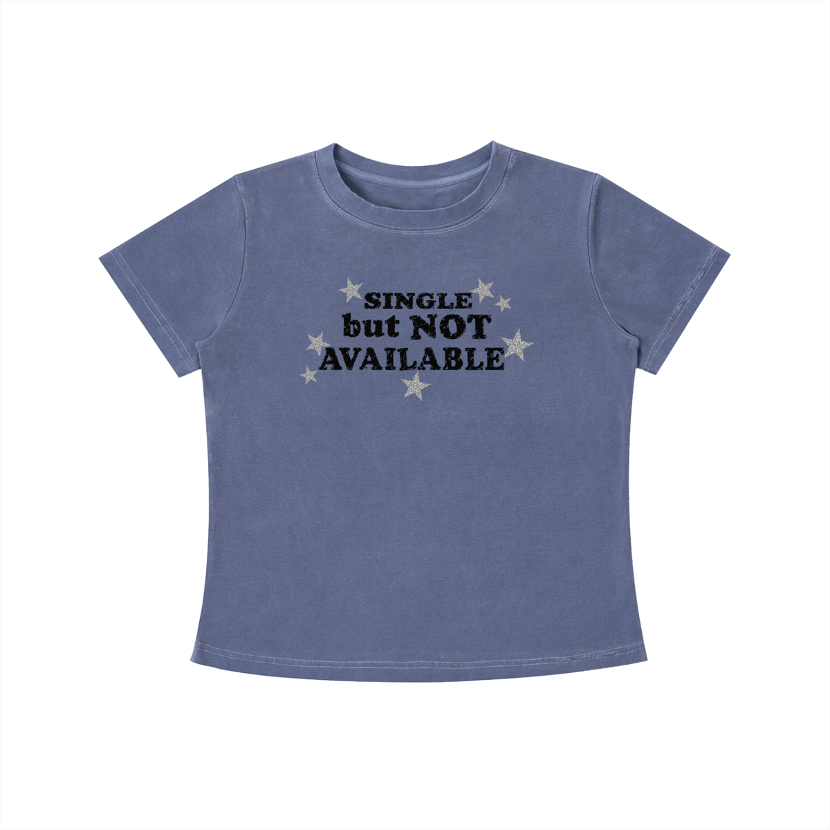 Single, Not Available Vintage Slim Tee