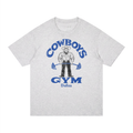 COWBOYS GYM Unisex Regular Fit Cotton T-Shirt