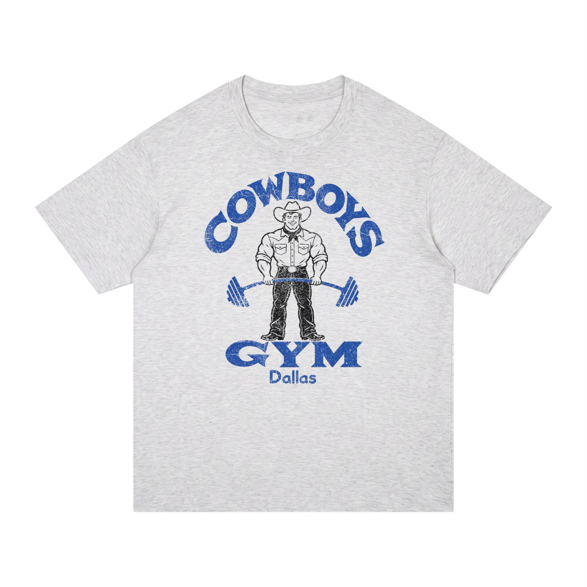 COWBOYS GYM Unisex Regular Fit Cotton T-Shirt