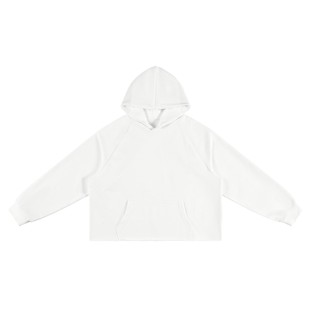 SGS Raw Edge Boxy Hoodie — product view 3
