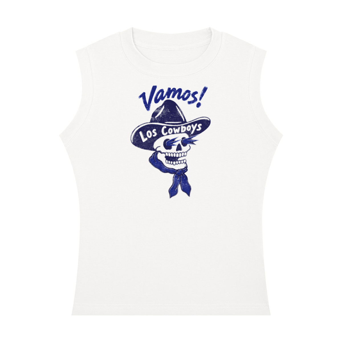 Vamos Cowboys Women's Crewneck Tank Top