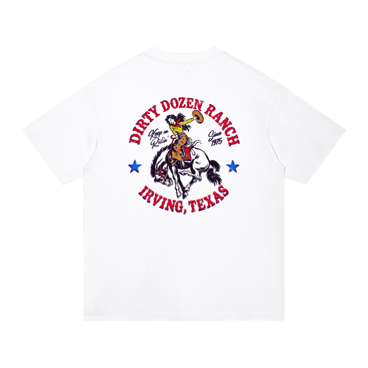 Dirty Dozen Ranch Est 75 Unisex Regular Fit Cotton T-Shirt