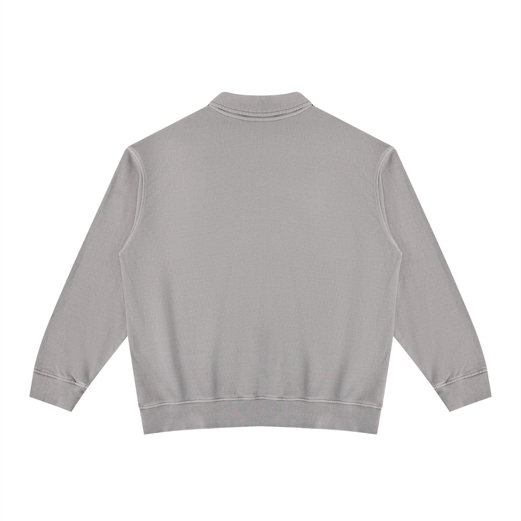 SGS Vintage Wash Collared Sweatshirt — product view 4
