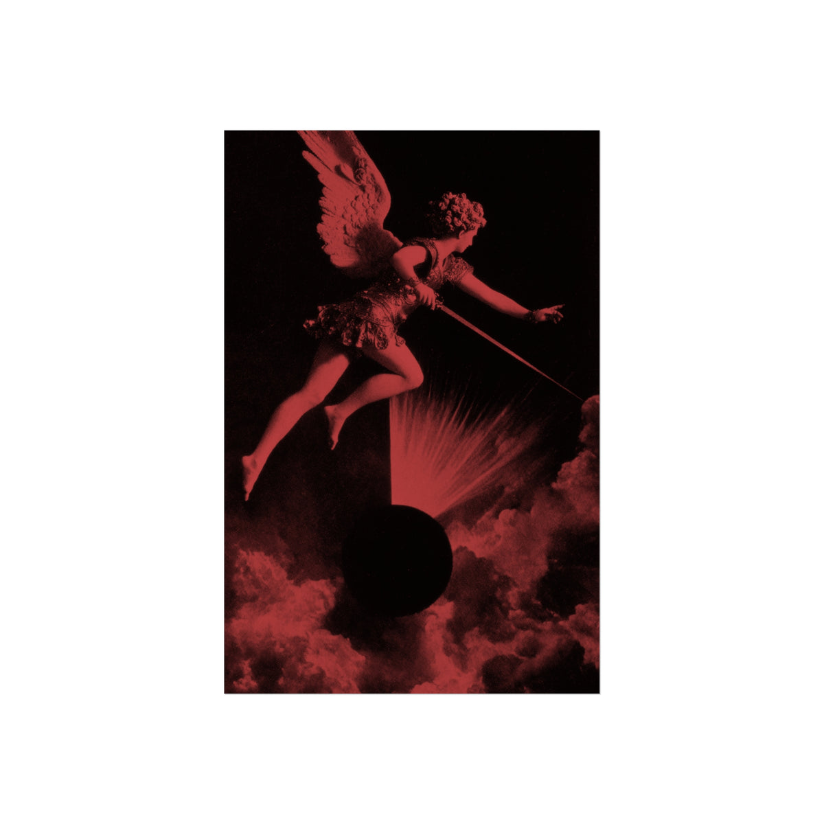 Quiet War 01 Matte Wall Art