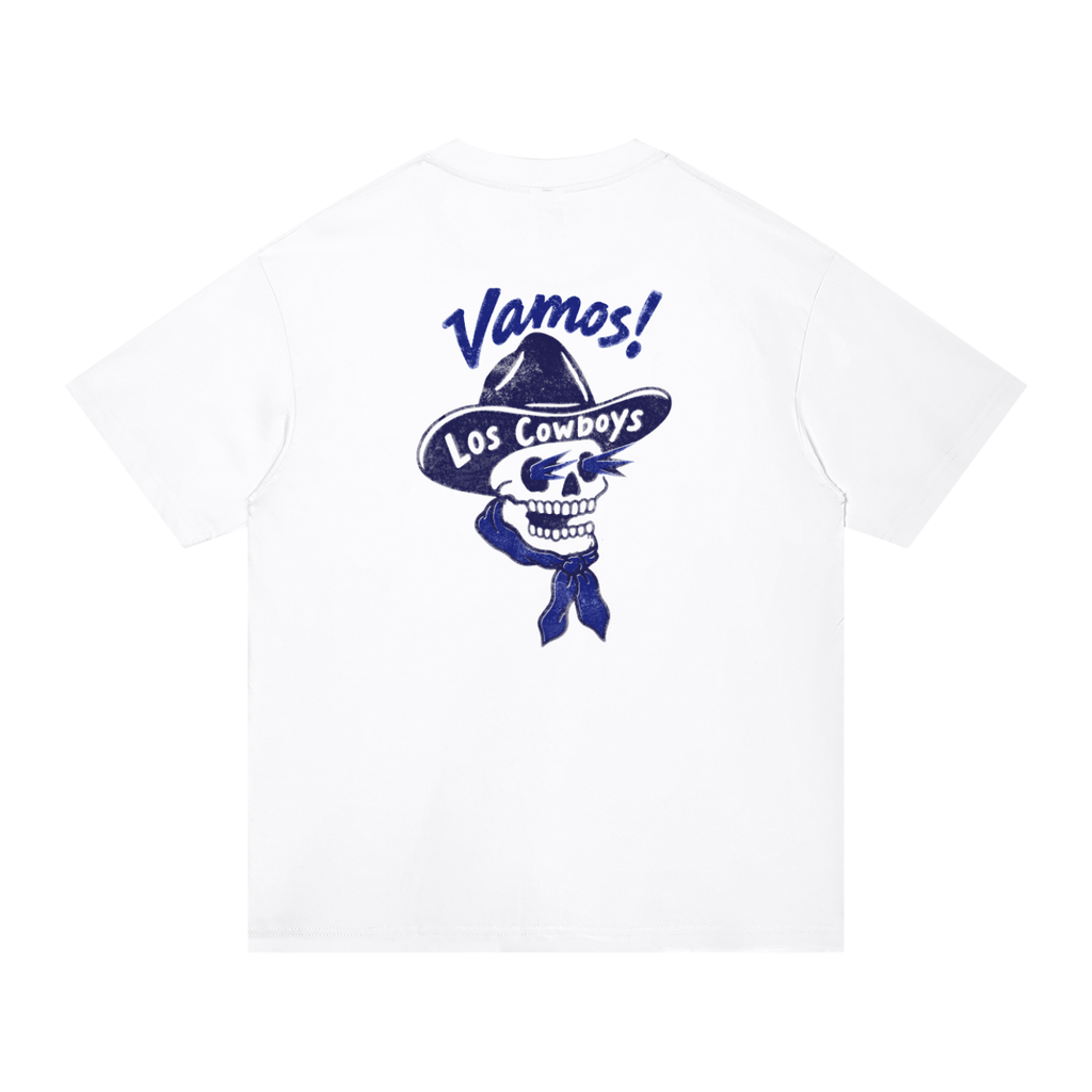 Vamos Cowboys Unisex Regular Fit Cotton T-Shirt