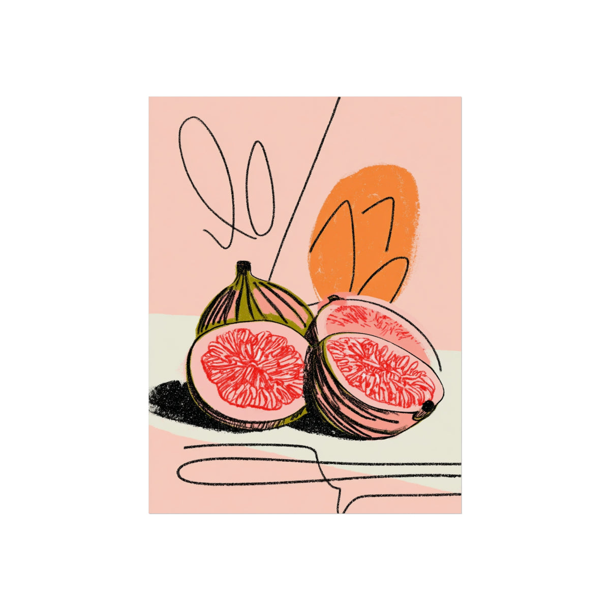 Figs Matte Wall Art