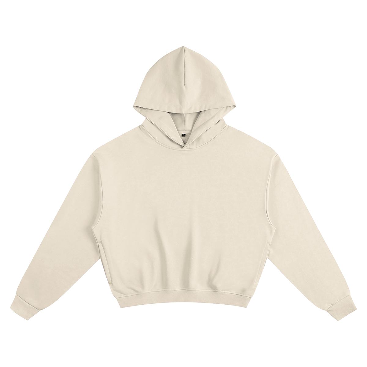SGS Cropped Cotton Hoodie — product view 5