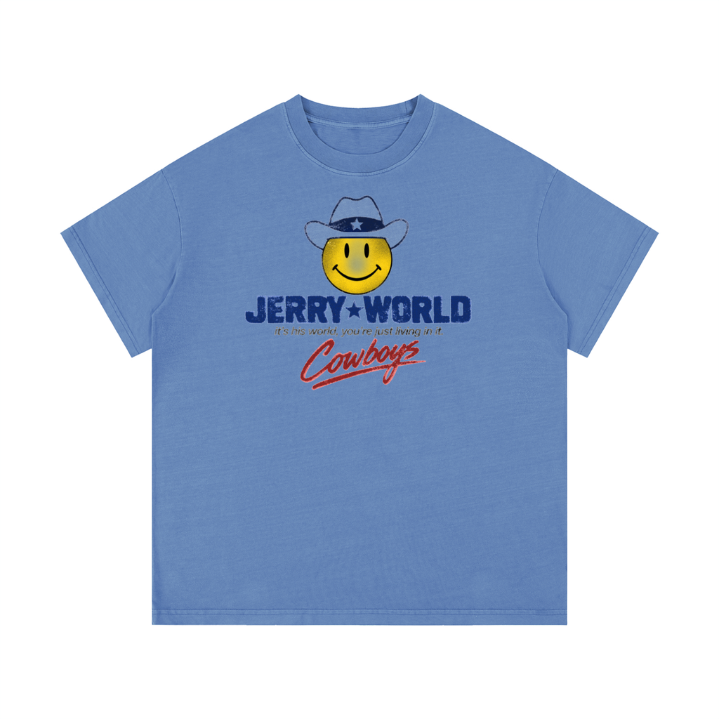 Jerry World Vintage Wash Cotton T-Shirt