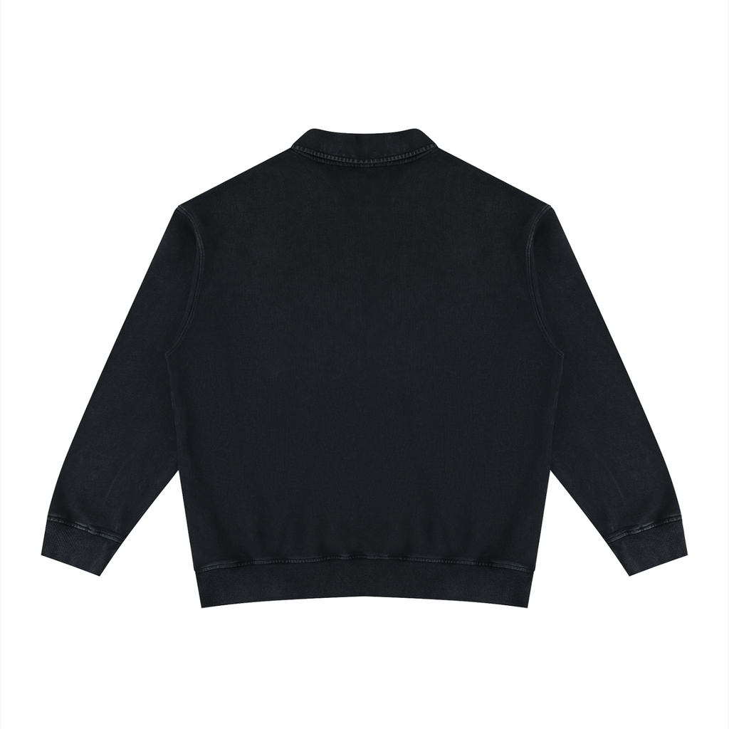 SGS Vintage Wash Collared Sweatshirt — product view 2